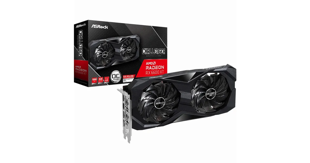 ASRock AMD  RX 6600 XT Challenger D 8GB OC