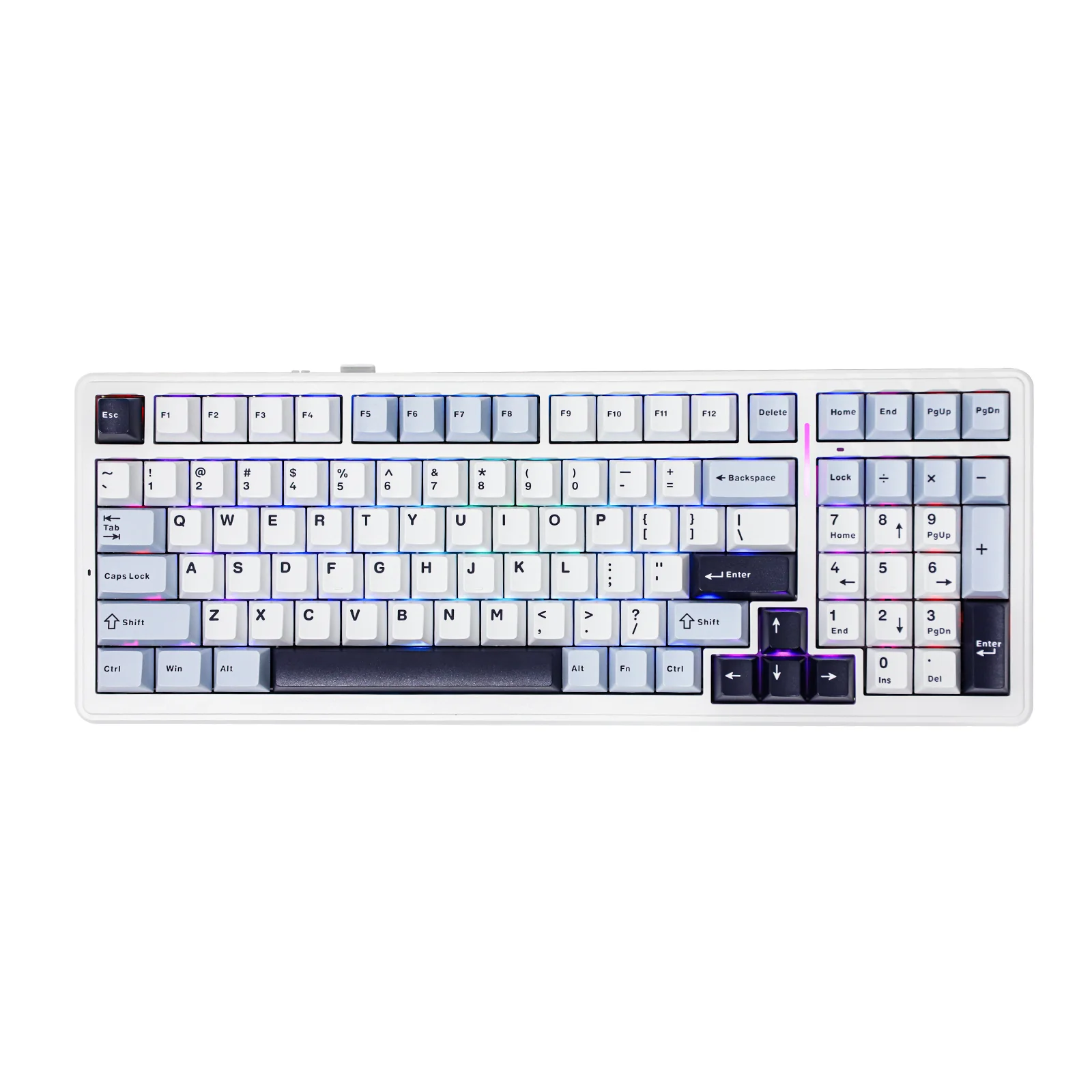 Epomaker x Aula F99 ( Blue White Black )