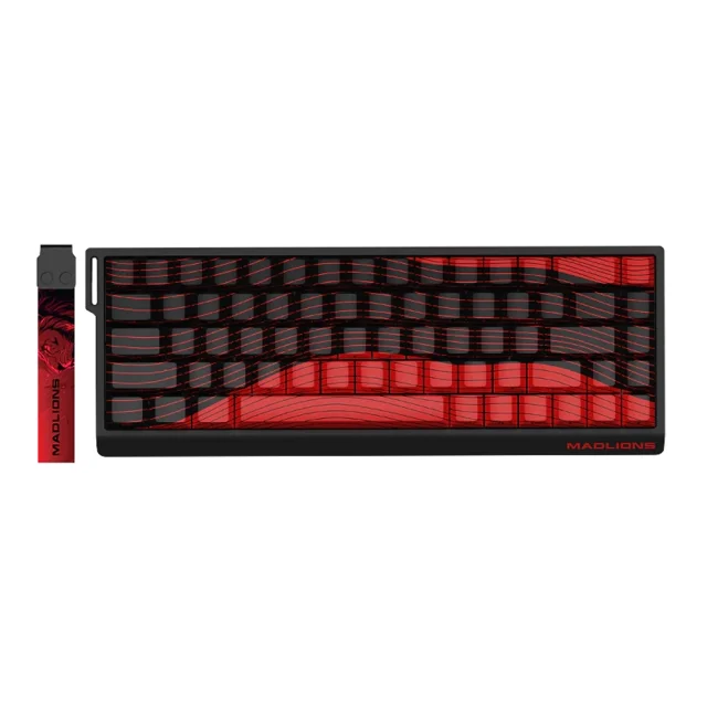 MADLIONS MAD68 R Magnetic ANSI US Red