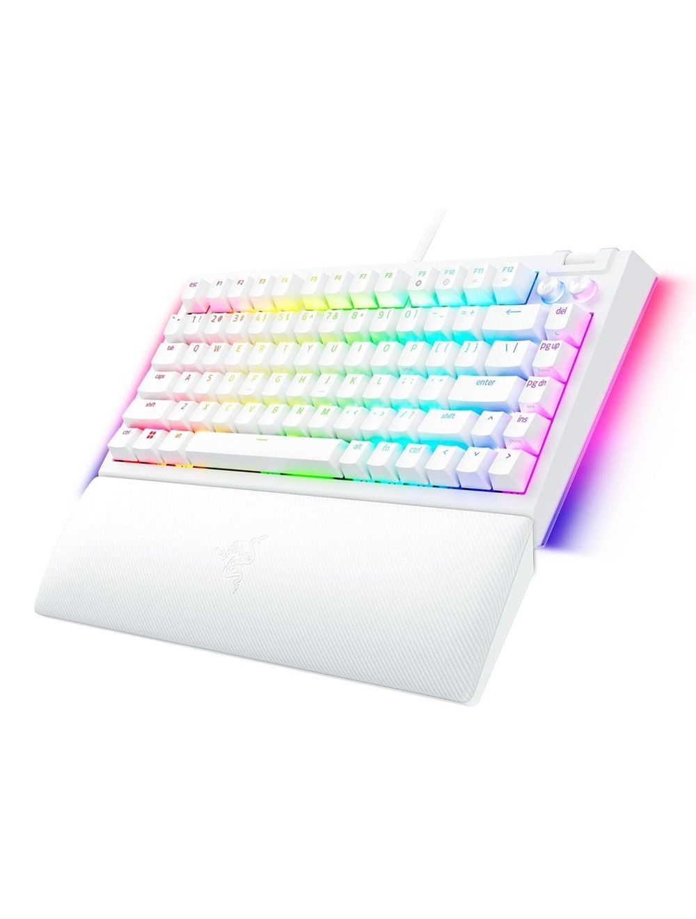 Razer Blackwidow V4 75%  White