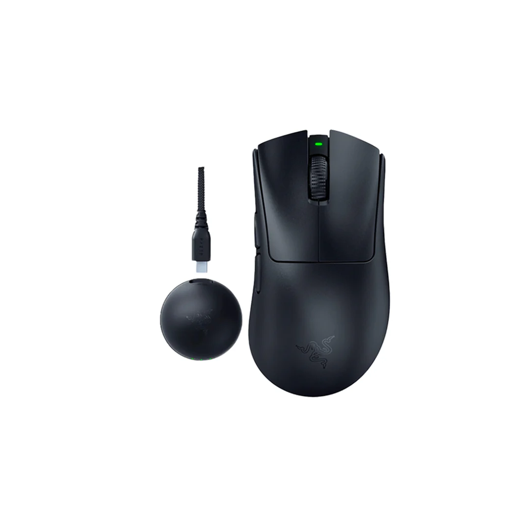 Razer DeathAdder V4 Pro - Focus Pro 45K Sensor - 8K Hz Polling - Black -